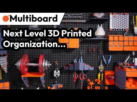 The Last 3D Printed Storage System You'll Ever Need : Multiboard
