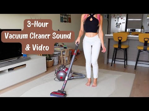 3 Hours of Relaxing Dyson Vacuum Cleaner Sound - Perfect for Sleep, Focus, and ASMR Relaxation