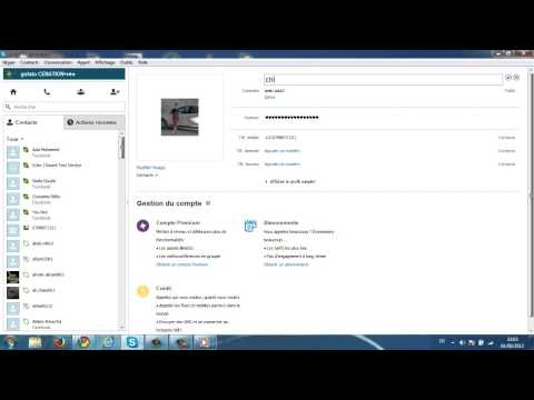 comment modifier utilisateur skype