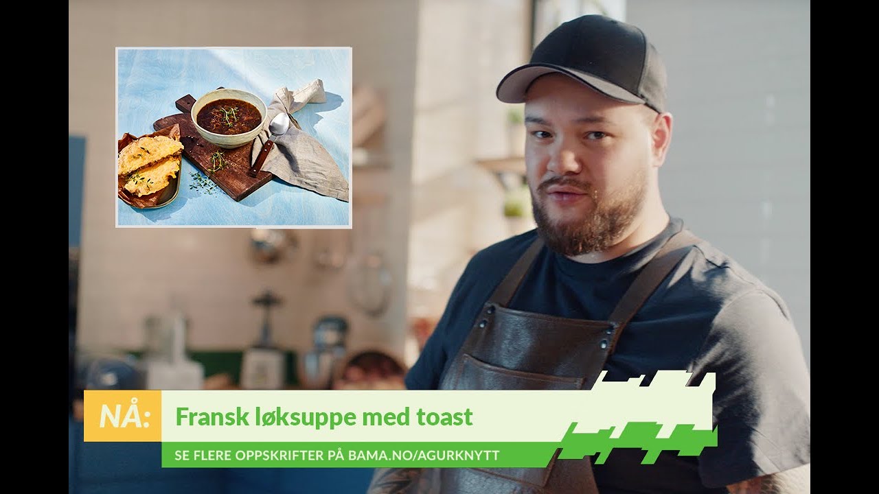 Prøv en klassisk fransk løksuppe med toast