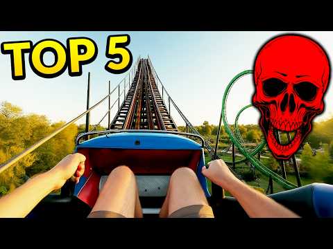 5 NAJSTRASZNIEJSZYCH ATRAKCJI - Legendia 2025 (4K) (Chorzów, Polska) GoPro HERO 13