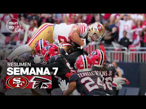 San Francisco 49ers vs. Atlanta Falcons | Semana 7 - Temporada NFL 2026 | Resumen en español