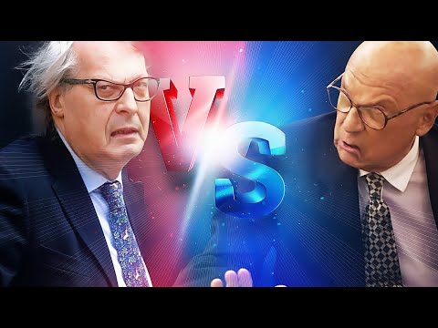 Il preside VS Sgarbi - Il Collegio 5 YTP ITA con il preside del collegio e Vittorio Sgarbi