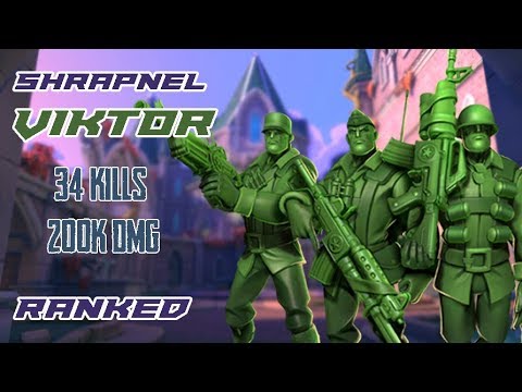 Paladins - Viktor (Shrapnel) | Ranked Gameplay