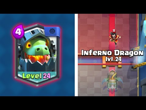 24 LVL INFERNO DRAGON vs ELECTRO WIZARD