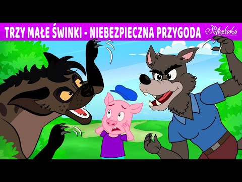 Trzy Małe Świnki - Niebezpieczna Przygoda | Bajki po Polsku | Bajka i opowiadania na Dobranoc