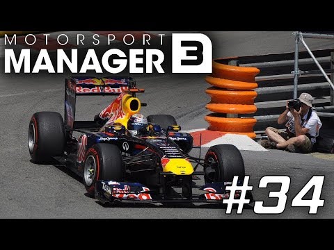 Motorsport Manager Mobile 3 Career Mode - Part 34 RACING F1 AT MONACO!