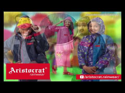 Aristocrat blue pvc raincoat