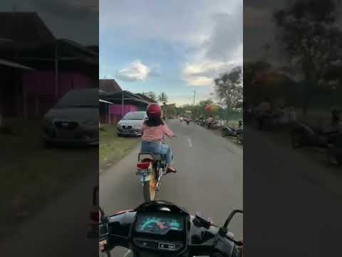 cewek cantik dan rx king modif bareng fiz r #shorts