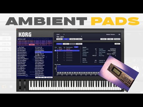 Making ambient DnB pads (Korg Wavestation VST)