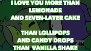 Beast boy sings song to raven