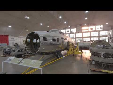 Boeing B-17D "The Swoose" at NMUSAF Restoration(June 2023)