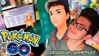 CAPTURANDO A MI PRIMER POKEMON! - POKEMON GO! (DESCARGA + GAMEPLAY)