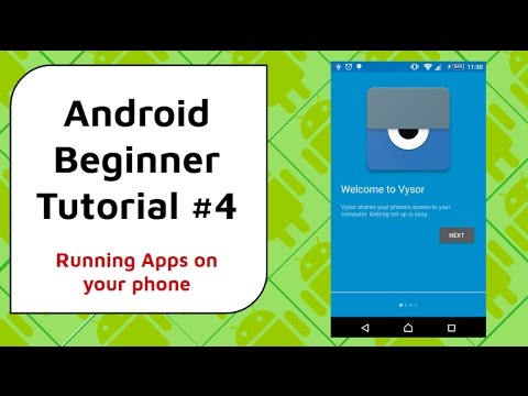 Android Beginner Tutorial 4 Run apps on a real phone How to test on an actual device
