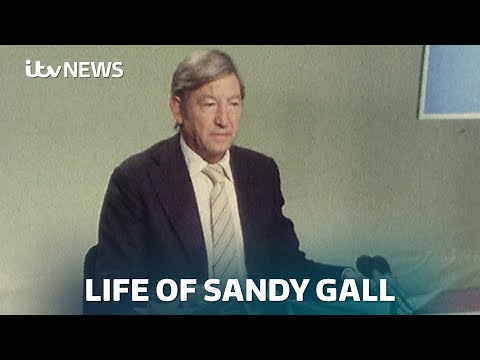 Former ITN presenter Sandy Gall dies: A look back at a legendary career | ITV News