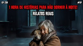 1 HORA DE TERROR - 7 RELATOS REAIS | EP.239 #dp