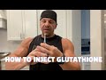 How to Inject Glutathione | Health Miracle!
