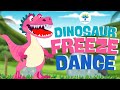 Dinosaur Yoga Freeze Dance Action Song For Kids Warm Up Yoga Guppy By Rashmi Ramesh