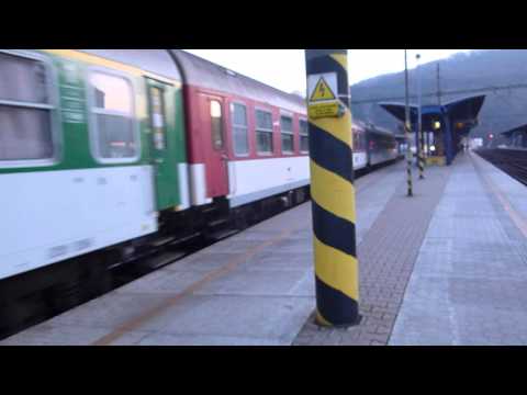 Odjezd vlaku R 440 Excelsior ze stanice Ústí nad Labem hl.n.