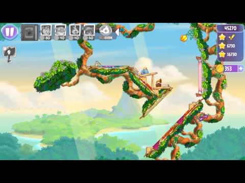 Angry Birds Stella - Level 42 - 3 Stars Walkthrough