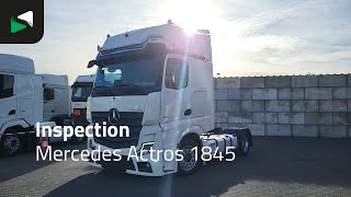 تریلی Mercedes-Benz Actros 1845 4X2 GigaSpace Mega Retarder 2xTanks ACC Standklima E | تصویر 4 - Autoline