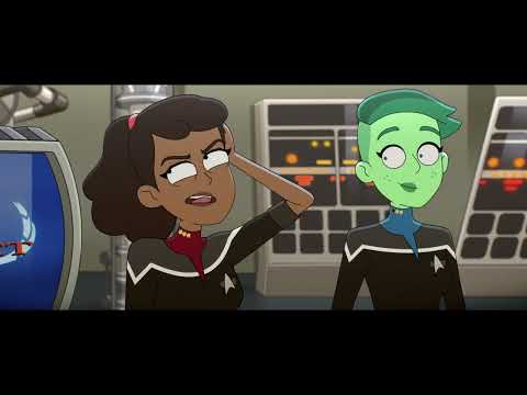 "Can we talk in private?" Hot scientist, "No thanks" Boimler