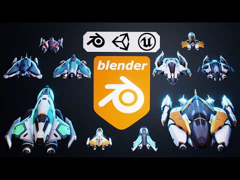 10 Unique Spacecraft Models – Indie Dev Ready 🌌