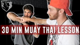 Muay Thai Training 101 - Full Beginner's Class