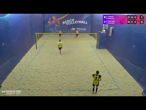 17:30 A.Zabuha / M.Bedukha - A.Matvieiev / V.Antoniuk | Winners Beach Volleyball