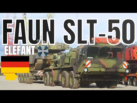 Faun SLT-50 ELEFANT "Germany’s Cold War Heavy Tank Transporter"