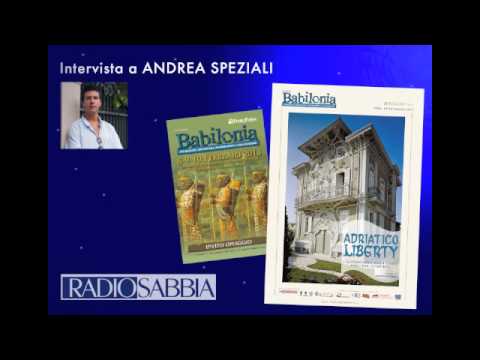 RADIO SABBIA 2.2.2013, intervista a Andrea Speziali, mostra ''Adriatico Liberty''