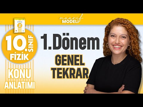 1st Term Physics General Review with Formulas - 10th Grade Physics New Curriculum (Maarif Model)