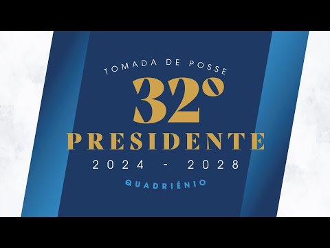LIVE: Tomada de Posse 32º Presidente