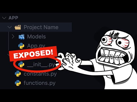 __init__.py File Exposed | Why it’s used in Python Projects ?