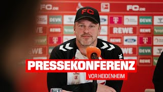 Pressekonferenz vor Heidenheim | 1. FC Köln