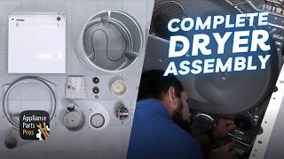 Satisfying Clothes Dryer Assembly in 1 Minute | ASMR for DIY Lovers