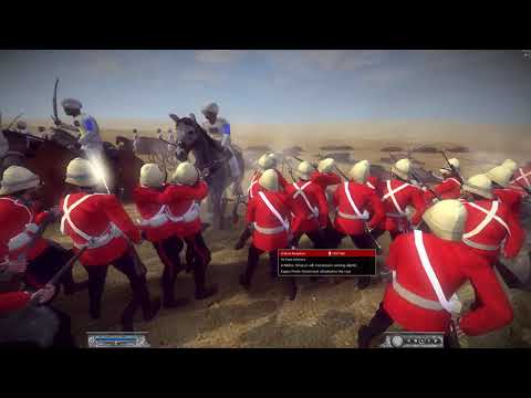 A scene of Battle at Abu Klea The Four Feathers 2002 version Total War