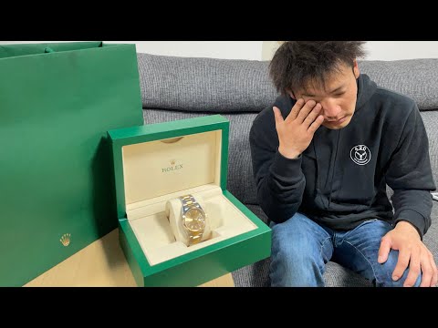 友達の誕生日に超高級時計プレゼントしてみた【大号泣】