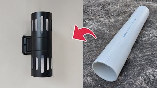 Download lagu DIY Lampu Hiasan Dinding dari Pipa PVC Vinilon mp3 Download lagu DIY Lampu Hiasan Dinding dari Pipa PVC Vinilon mp3