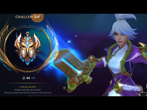 JUNGLE RIVEN BEST SNOWBALLING HIGH ELO JUNGLER - LEAGUE OF LEGENDS WILD RIFT