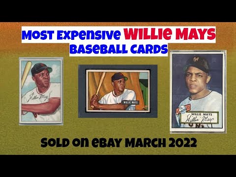 YouTube video about: How much is a signed willie mays baseball worth?