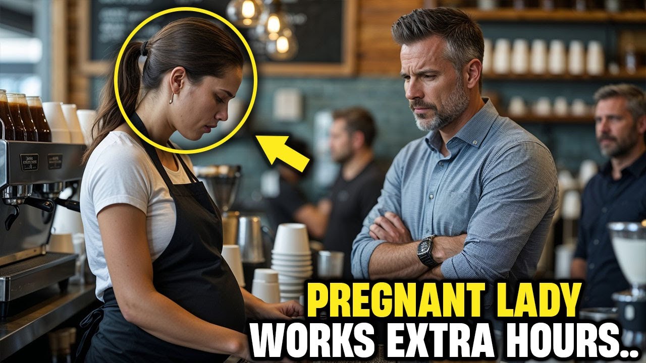 A Pregnant Barista Works Extra Hours, Unaware She’s Serving The Undercover CEO In Disguise