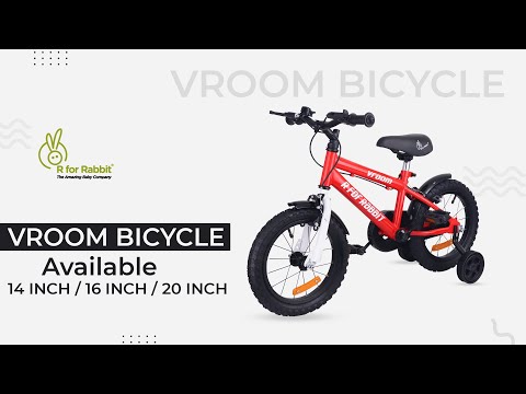 Vroom Bicycle For Kids With 90% Plug And Play Installation Video
