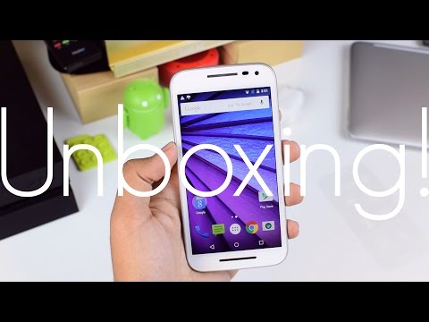Moto G 3rd Gen Unboxing & First Impressions!