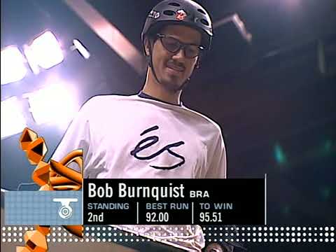 Bob Burnquist - X Games 2001 Vert Finals Gold Medal Run [720p60 Upgrade]
