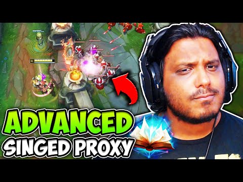 THIS IS WHAT ADVANCED SINGED PROXY LOOKS LIKE!! (HEXFLASH) - League of Legends