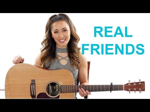 Real Friends - Camila Cabello - Easy Guitar Chords and Fingerpicking