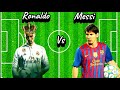 Ronaldo 🆚 Messi Watch Till End | The Ultimate Comparison?