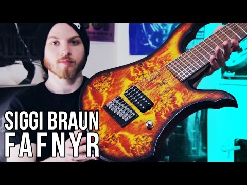 Siggi Braun Fafnyr 8 String Guitar - Metal | Pete Cottrell