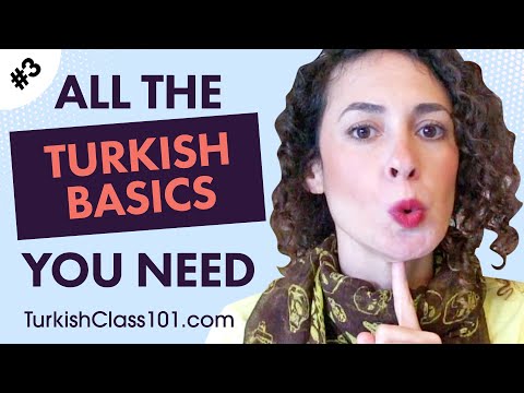 ALL the Basics You Need to Master Turkish #3